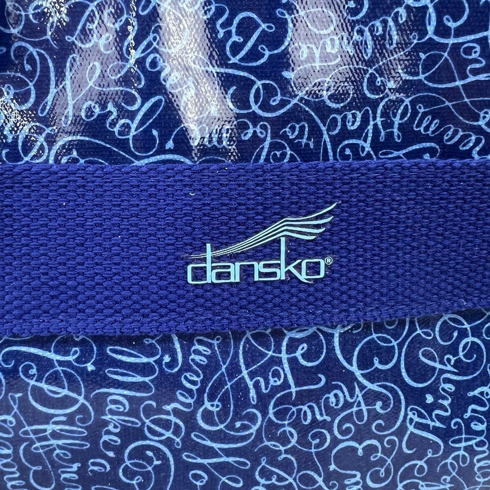 Dansko Blue Coated Large Tote Bag - Picture 2 of 9